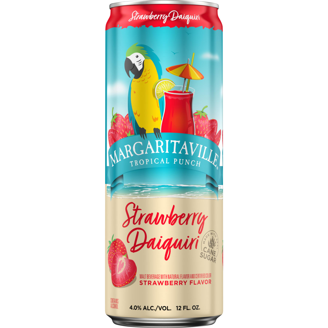 Margaritaville Strawberry Daiquiri 12 fl oz Can