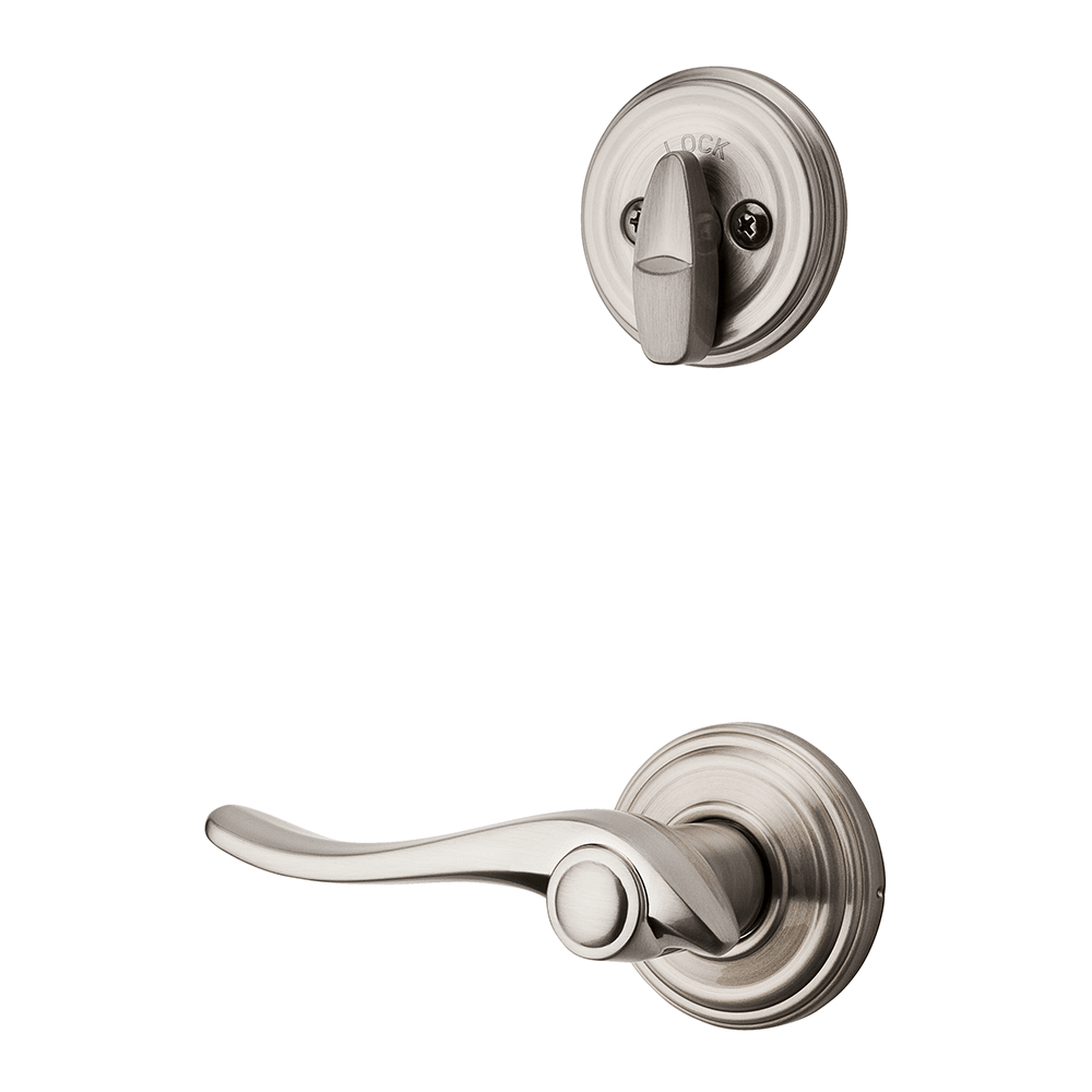 966 Single Cylinder Interior Pack w/ Avalon Right-Handed Lever for Signature Series Handlesets in Satin Nickel