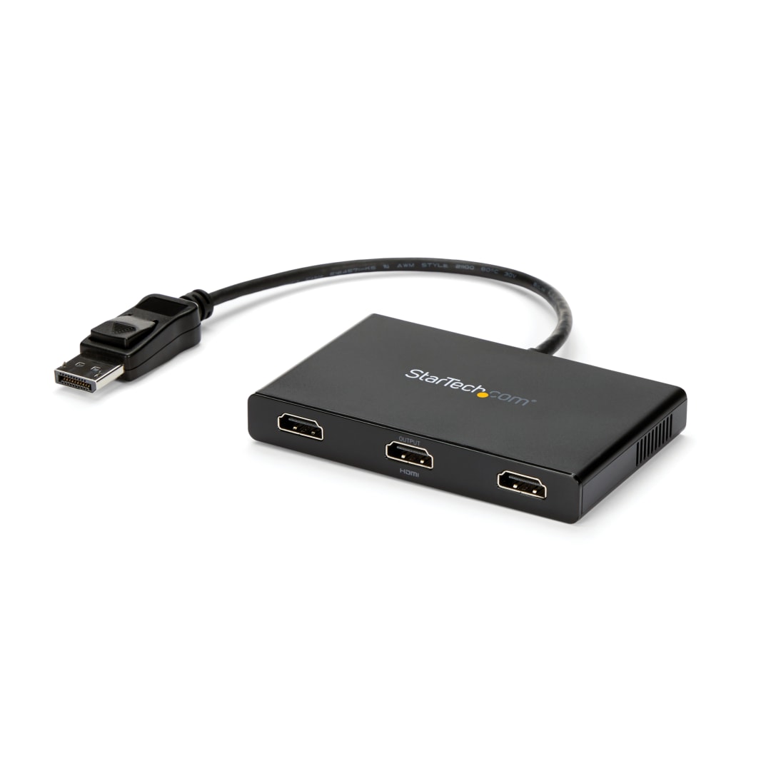 Displayport MST Adapter to 3 HDMI Monitors