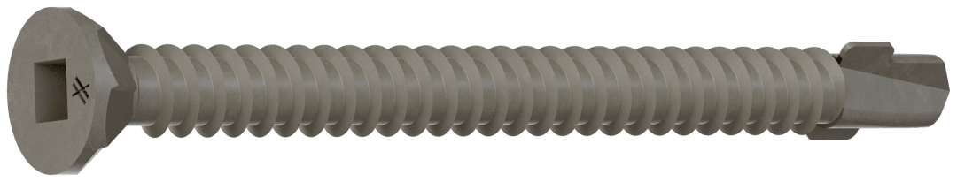 Simpson Strong-Tie CBSDQ214-2K CBSDQ Sheathing-to-CFS Screw — #10 x 2-1/4 in. #2 Square Undersized, Quik Guard® (2000-Qty)