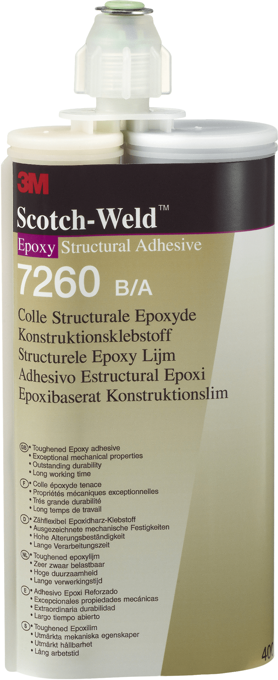 3M™ Scotch-Weld™ Epoxy Adhesive 7260, Grey, FC, NS, Part A, 18 L