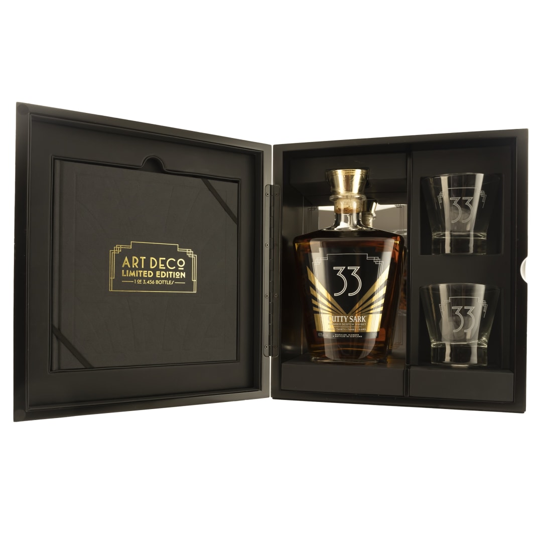 Cutty Sark 33 Year Old Blended Scotch Whisky 750ml 83.4 Proof