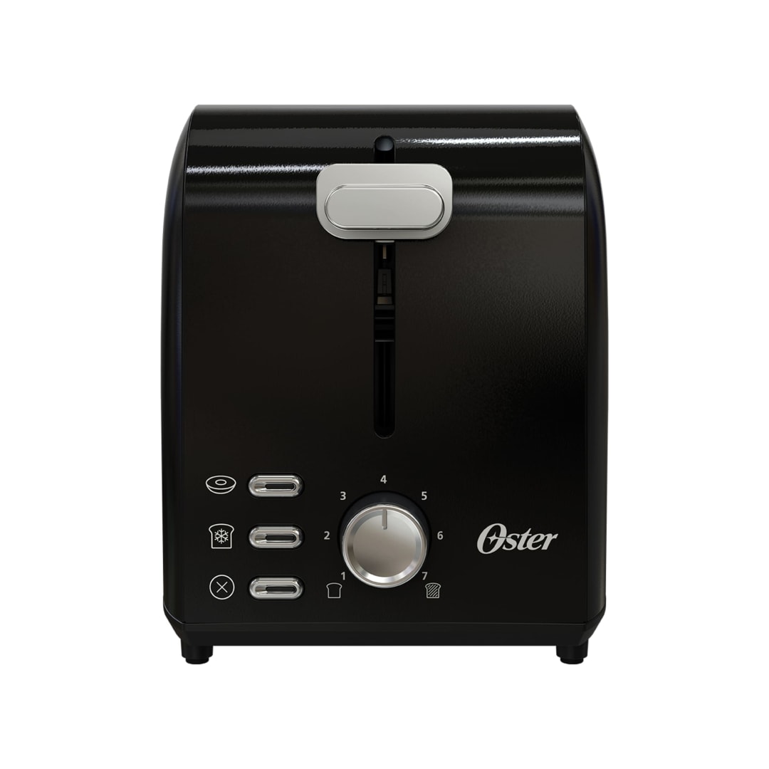 Oster® 2-Slice Toaster with Extra Wide Slots, Black Stainless Steel