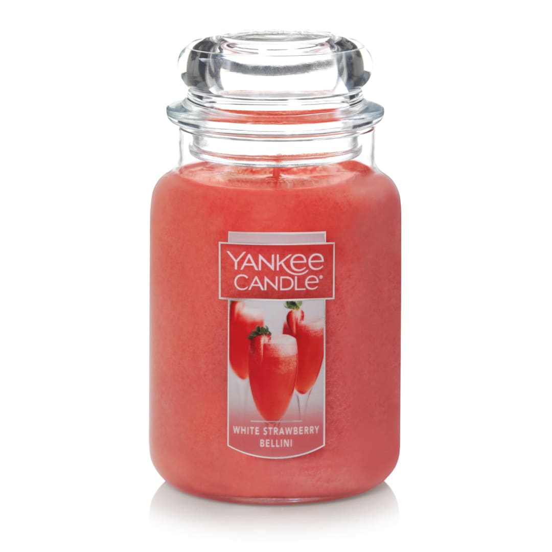 Yankee Candle® White Strawberry Bellini Large Classic Jar Candle