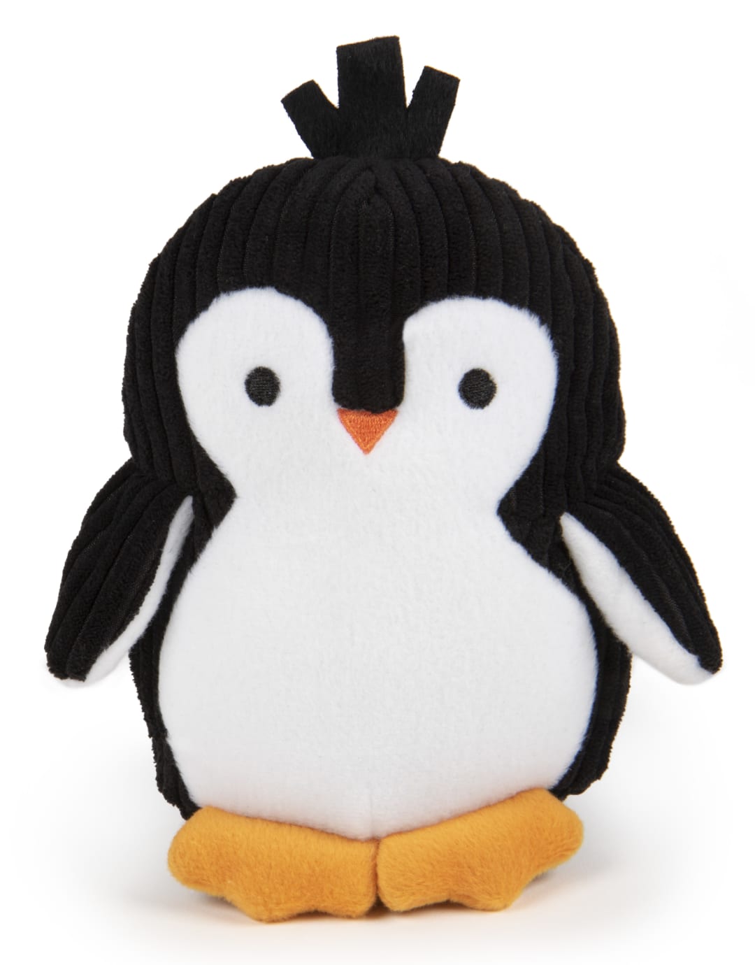 TrustyPup Penguin, Silent Squeak Soft Plush Chew Guard Dog Toy, Medium