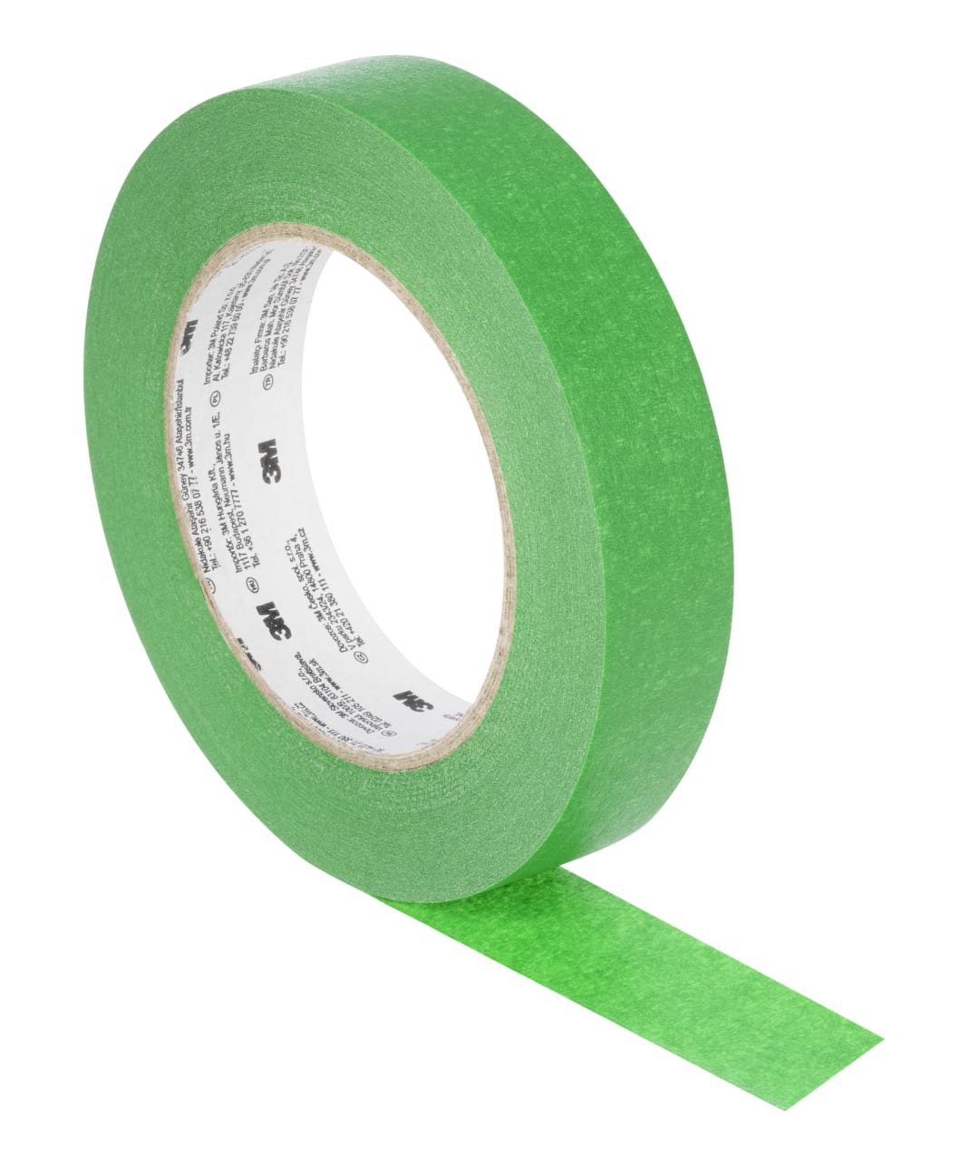 3M™ UV Dirençli Maskeleme Bandı 2814, Yeşil, 24 mm x 50 m, 0.12 mm