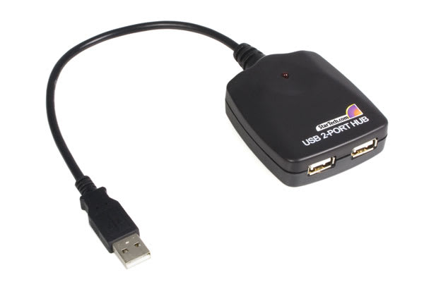 2-Port Micro USB Hub for Notebook PCs