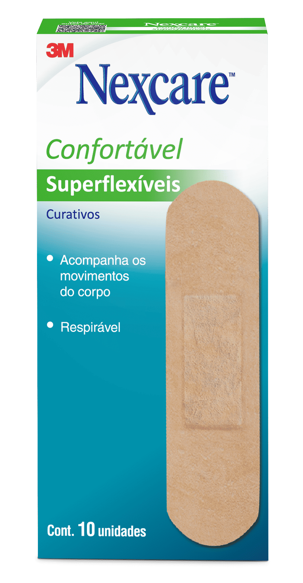 Curativos Superflexíveis Nexcare™, 10 Unidades