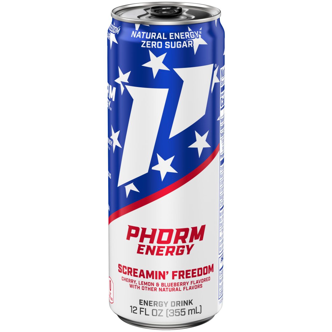 Phorm Energy Screamin' Freedom 12 Oz Single Slim Can