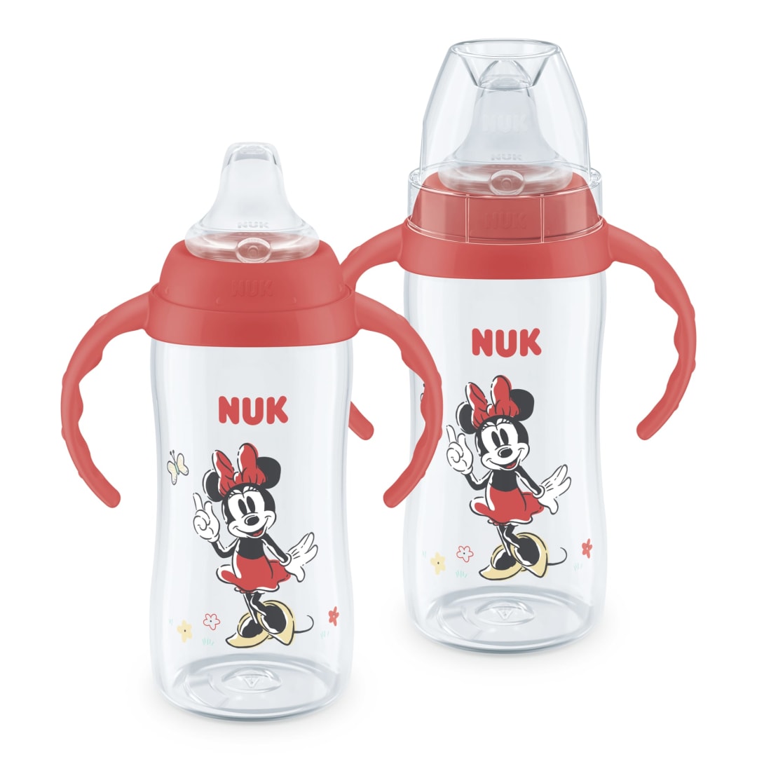 NUK® First Choice Minnie Mouse Large Learner Cup, 10 oz, 2 pack