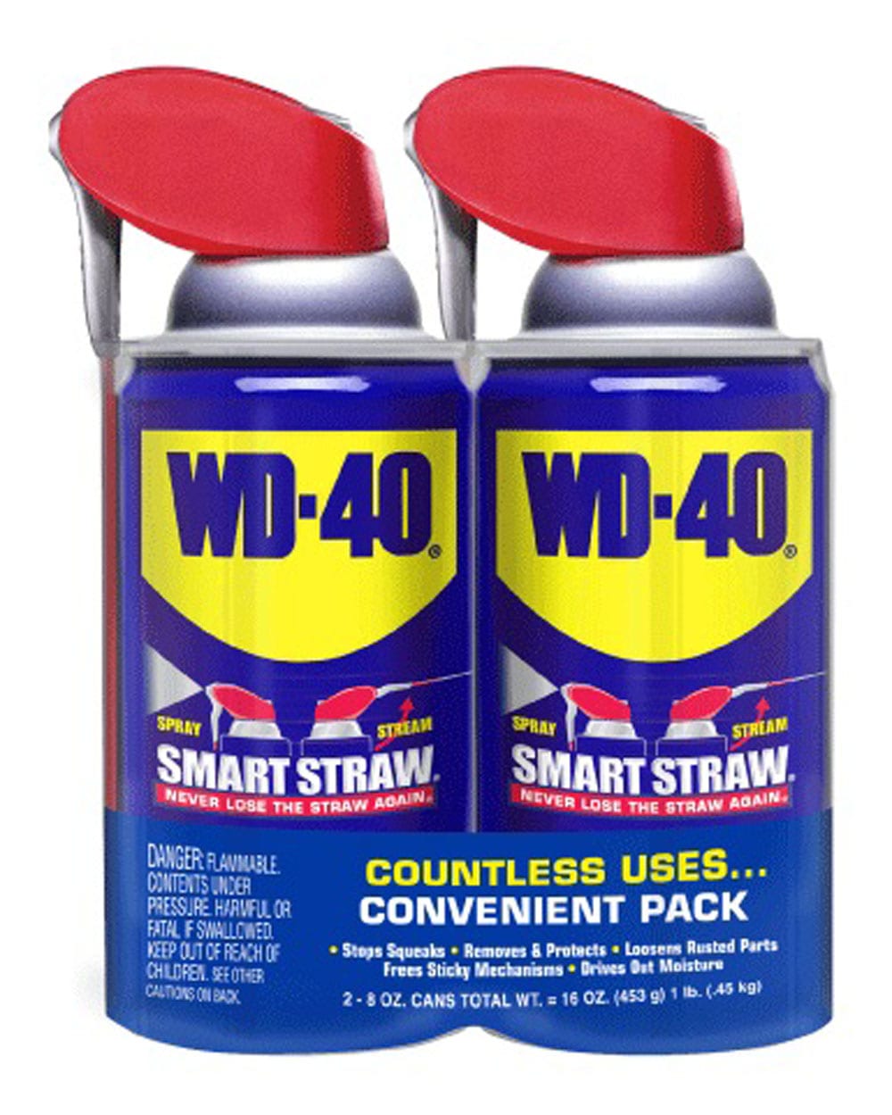 WD-40 8 OZ SMART STRAW AER TWIN