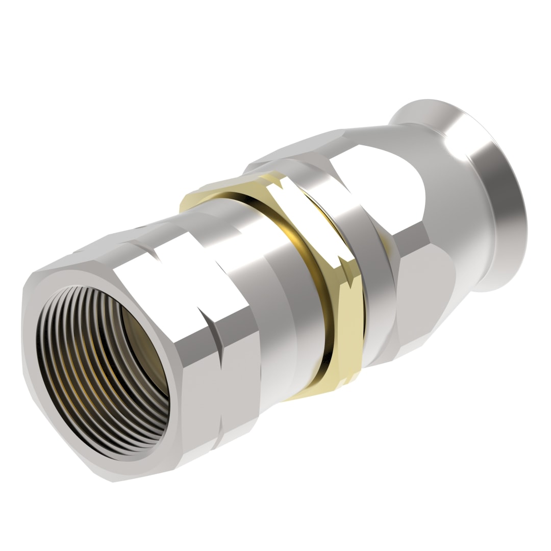 Aeroquip 5/16 Female Sae Swivel X 5/16 Tefln Hose