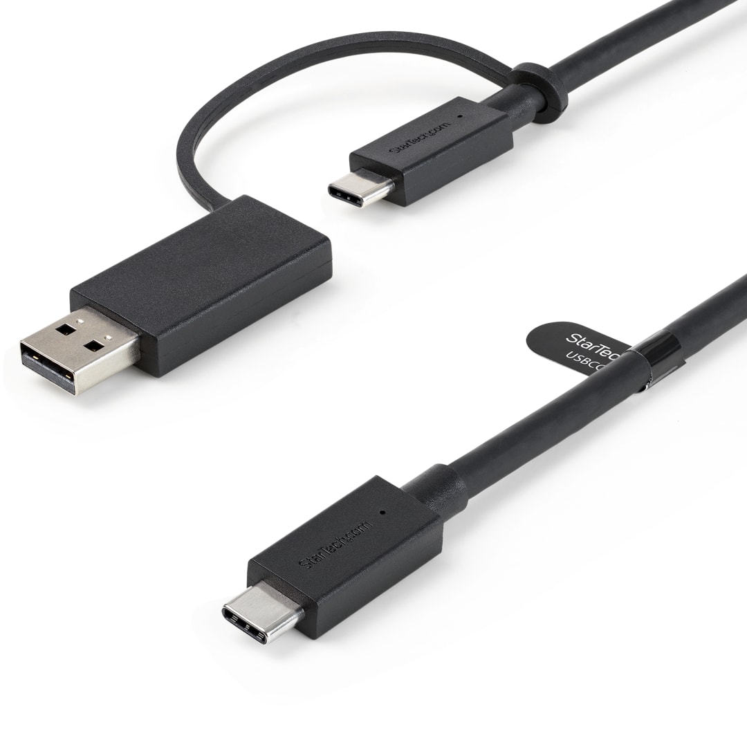 1m USB-C Cable with built-in USB-A Converter