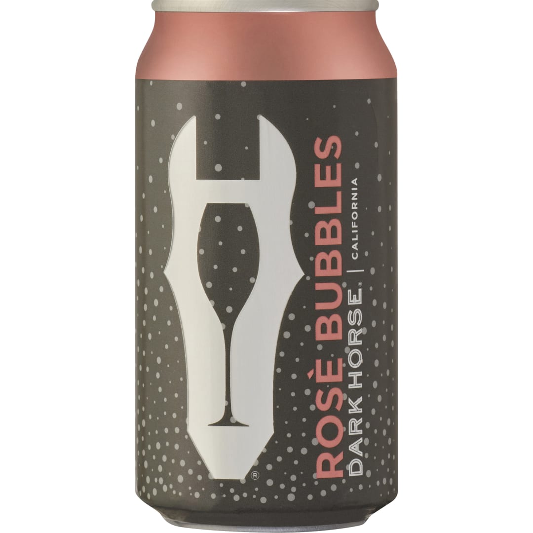 Dark Horse Sparkling Brut Rosé Wine 375ml Can
