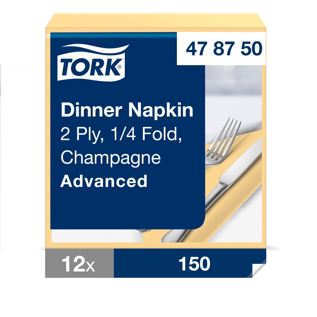 Tork Champagne Dinner Napkin