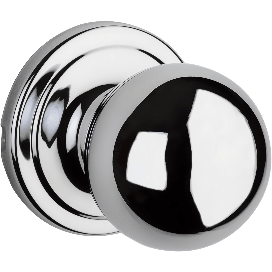 Circa Hall/Closet Knob in Polished Chrome
