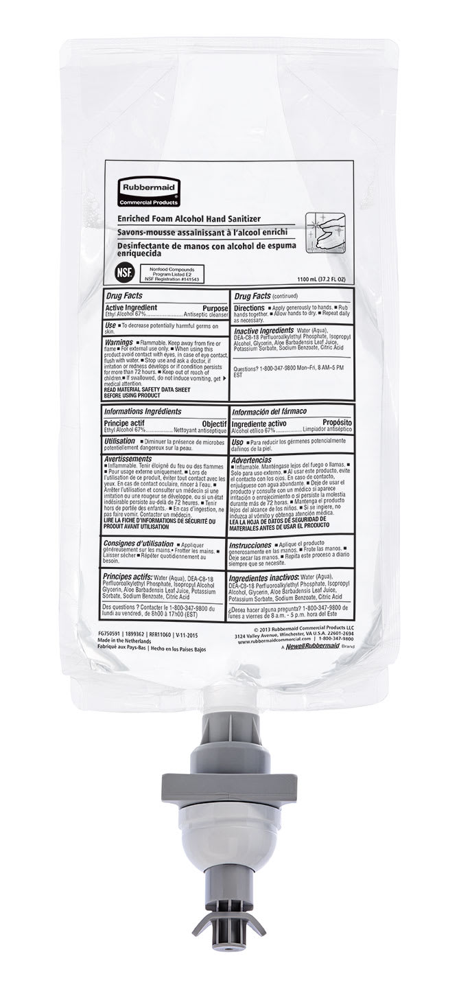 RCP AF SANITIZER 1000ML
