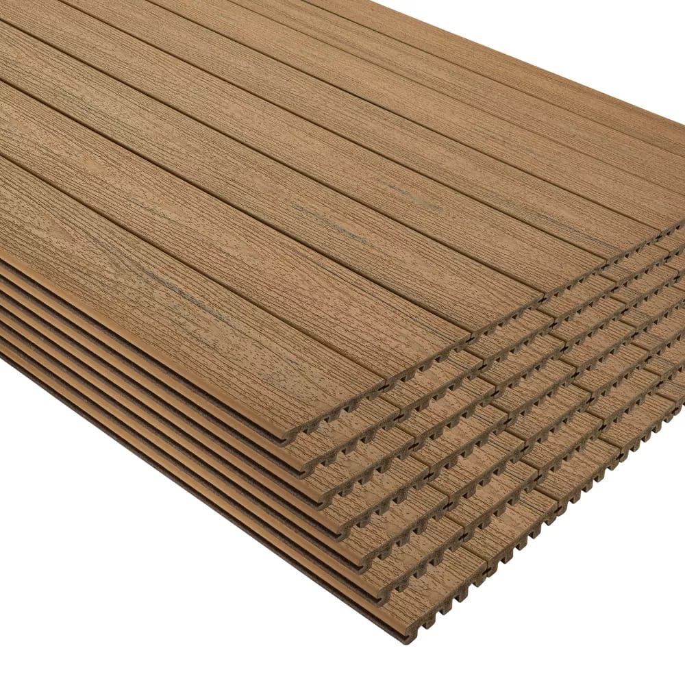 1 x 6 x 16ft Enhance Naturals Square-Golden Hour Deck Board Bundle