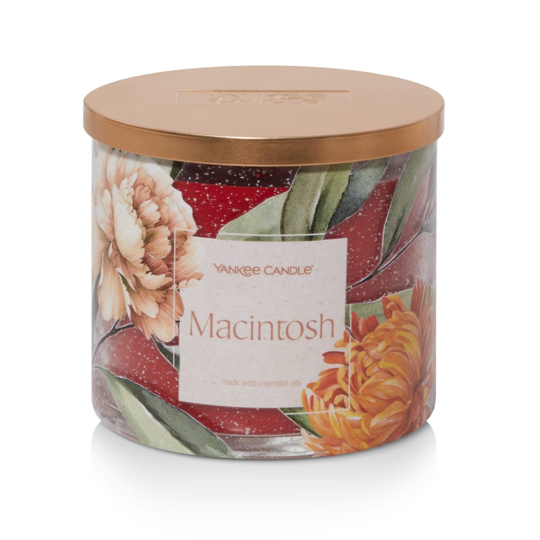 Yankee Candle Macintosh 3-Wick Candle