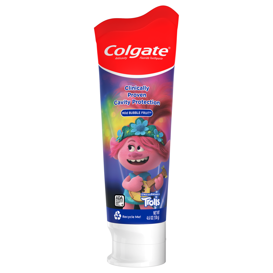 Colgate Kids Toothpaste with Anticavity Fluoride, Trolls™, 4.6 ounces