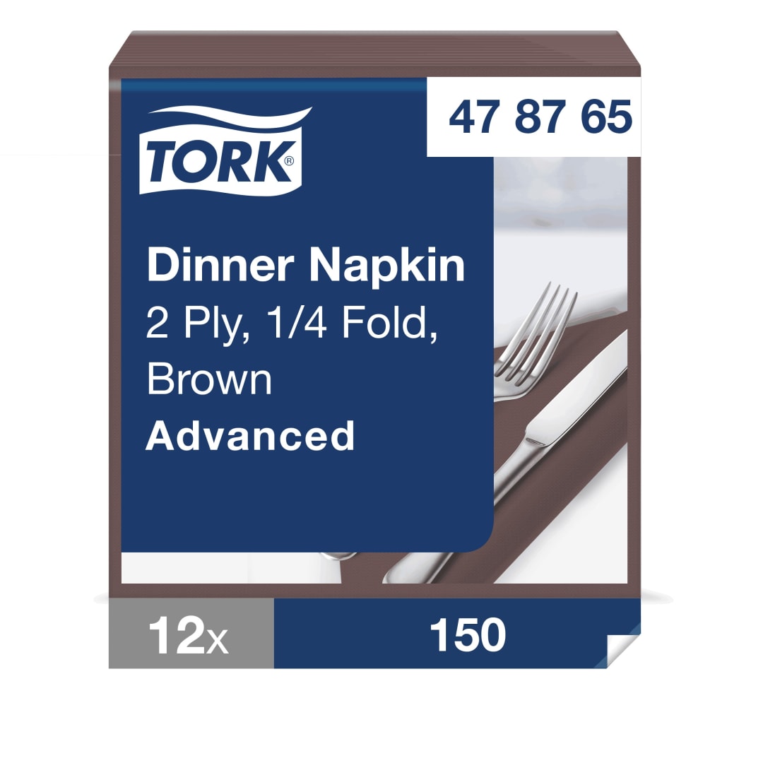 Tork Brown Dinner Napkin