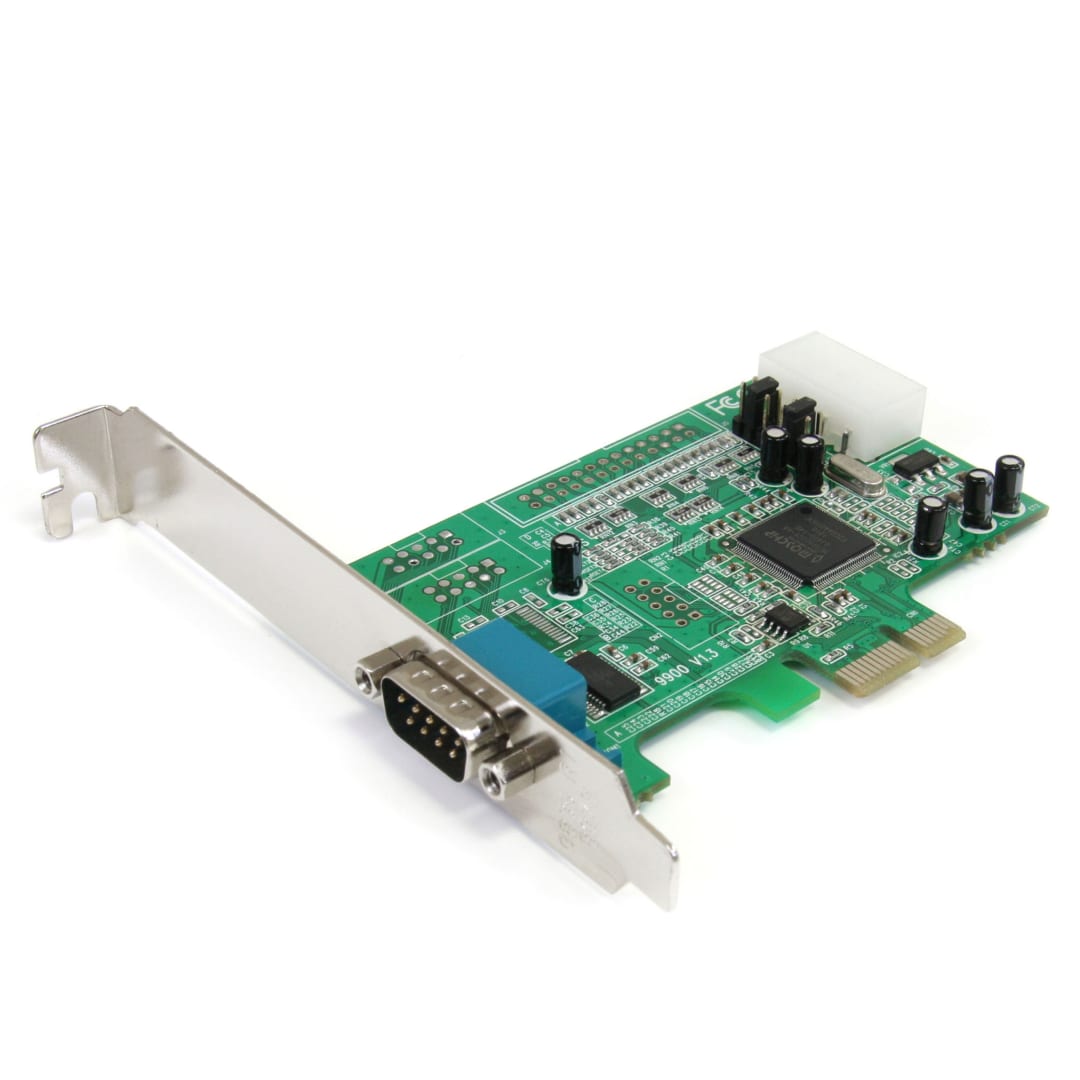 1 Port Native PCIe Serial Adapter Card with 16550