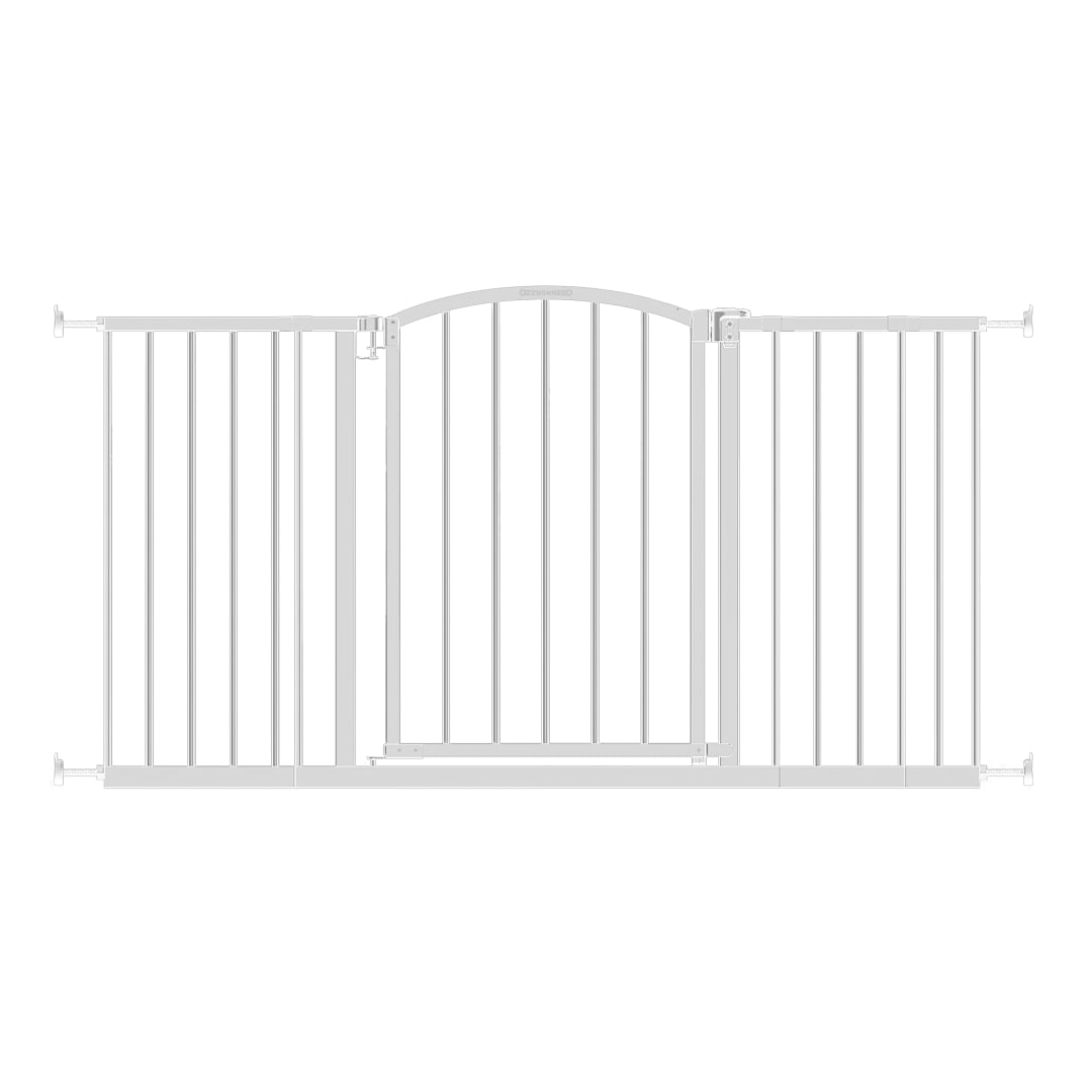 WIDE WALK_THROUGH DOG GATE