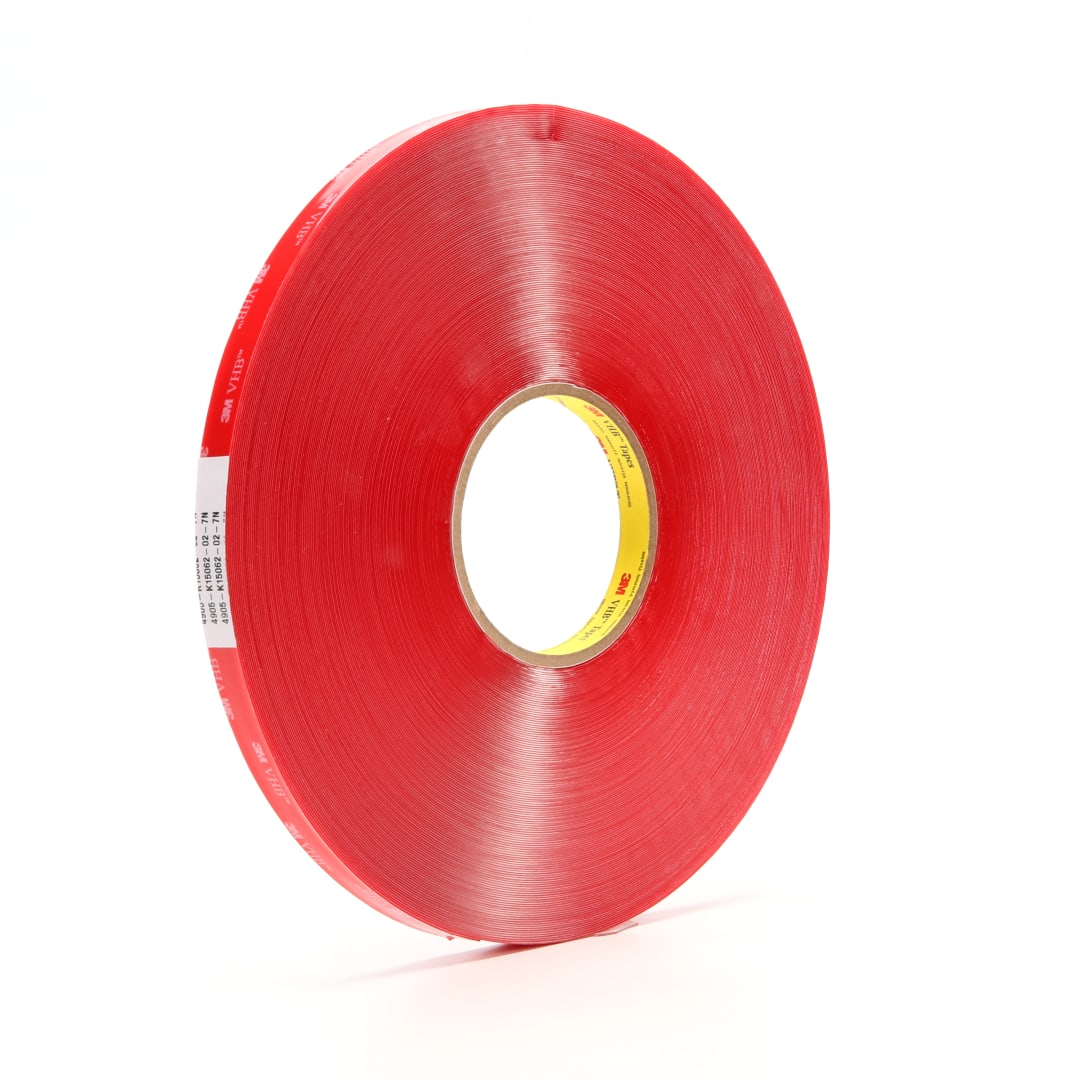 3M™ VHB™ Bant 4905F, Şeffaf, 9 mm x 66 m, 0.5 mm