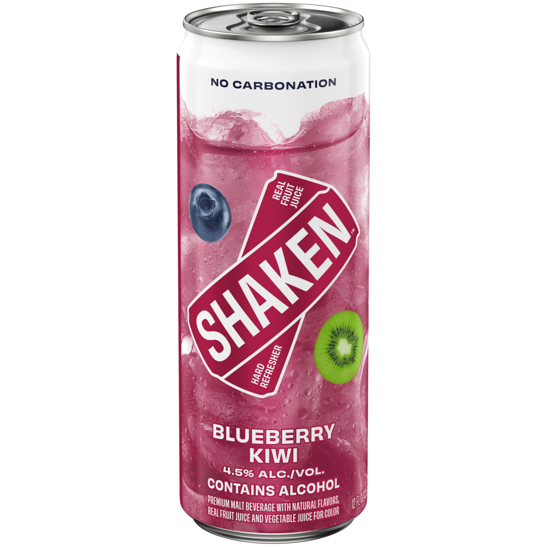Shaken Real Blueberry Kiwi Fruit Juice 12 fl oz