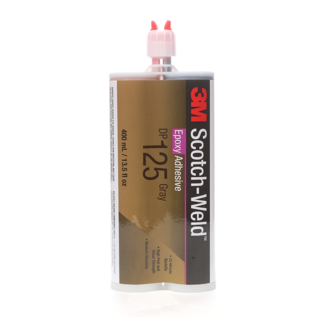 3M™ Scotch-Weld™ Epoxy Adhesive DP125, Grey, 48.5 ml Duo-Pak