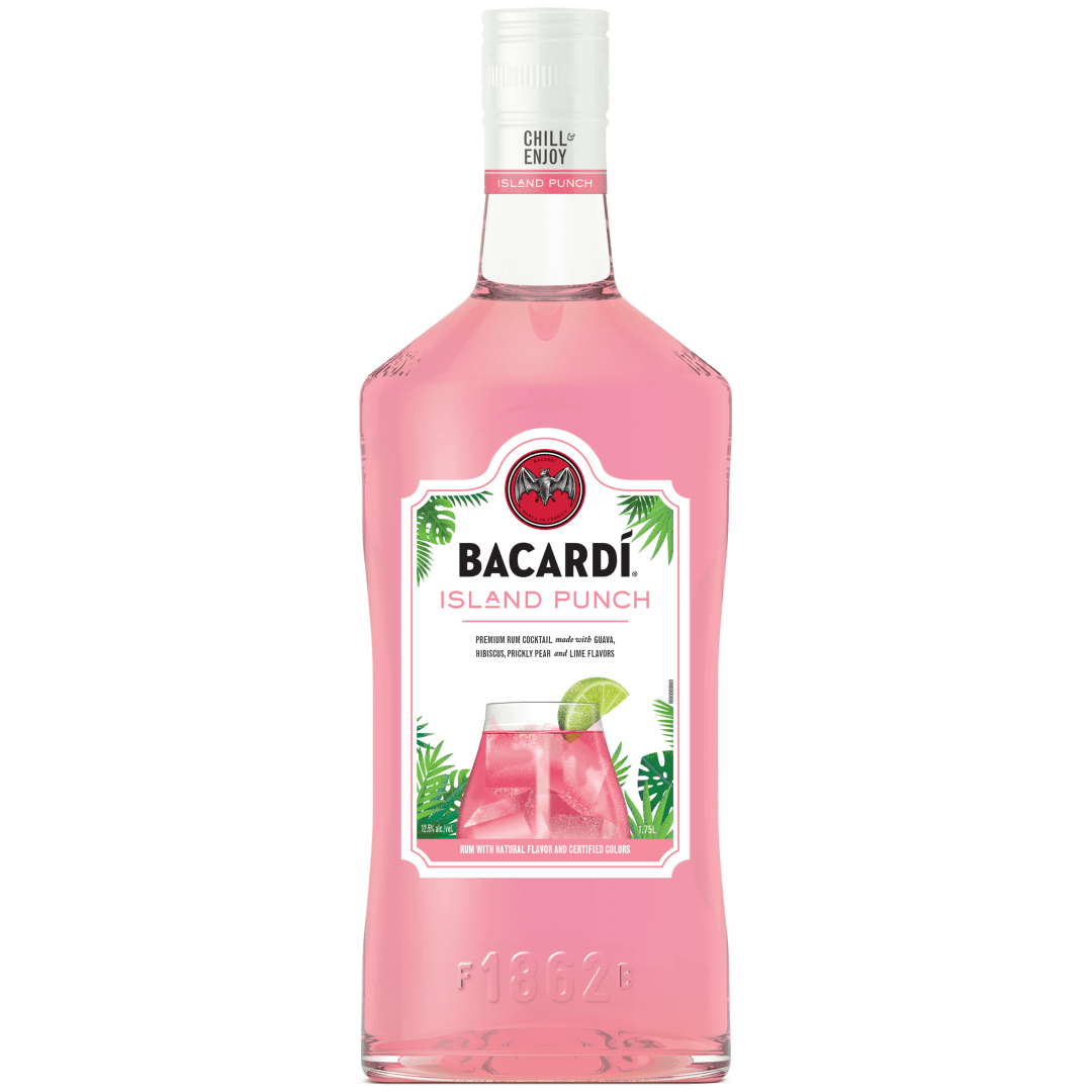 Bacardi Island Punch Ready To Serve Premium Rum Cocktail, Gluten Free 12.5% 1.75L