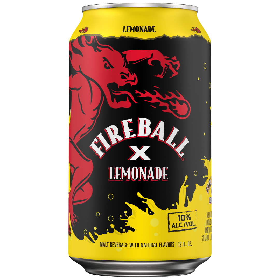 Fireball Lemonade Malt Beverage 12 fl oz