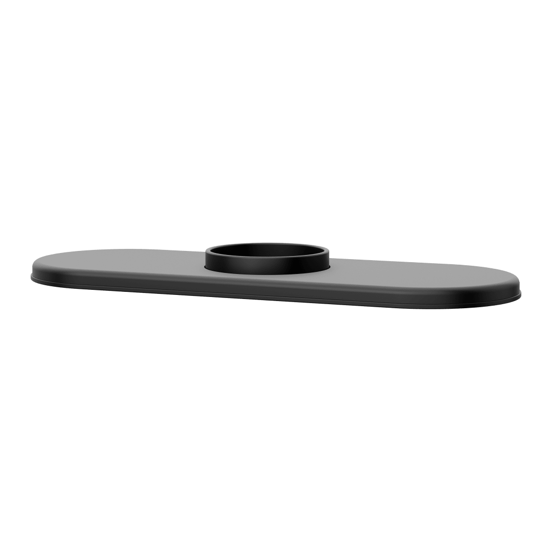 Tenet Single Control Lavatory Deckplate in Matte Black