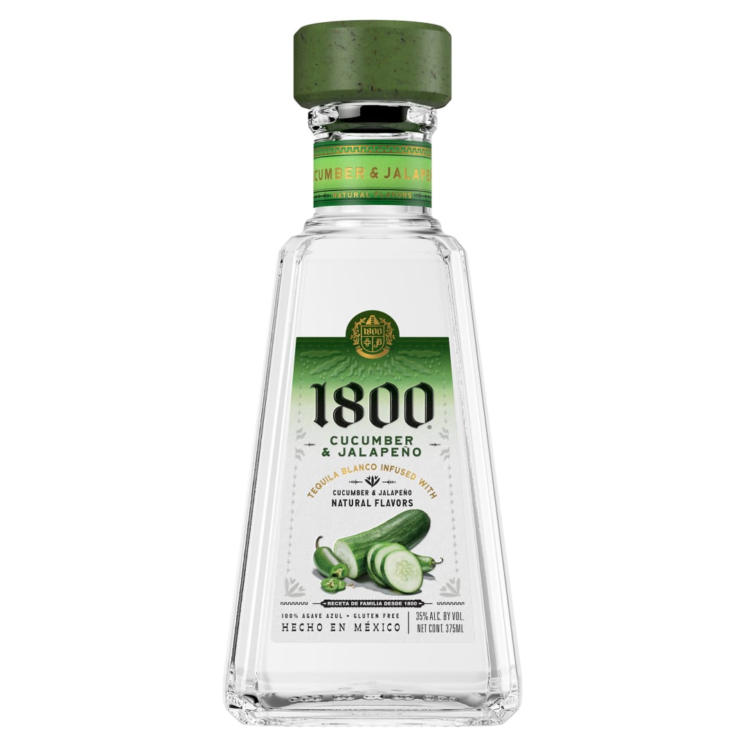 1800 Tequila Cucumber Jalapeno 12B 375ML