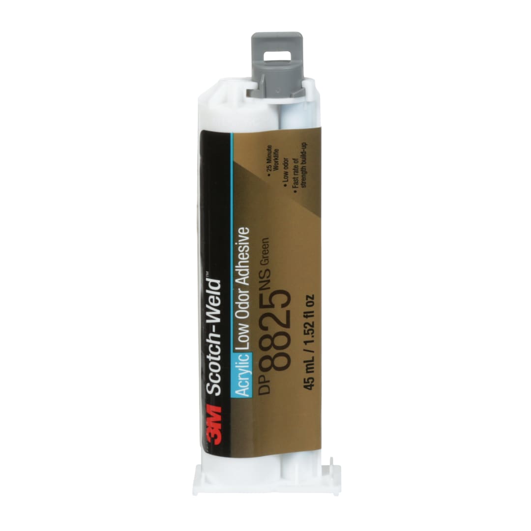 3M™ Scotch-Weld™ Low Odour Acrylic Adhesive DP8825NS, Green, 490 ml Duo-Pak