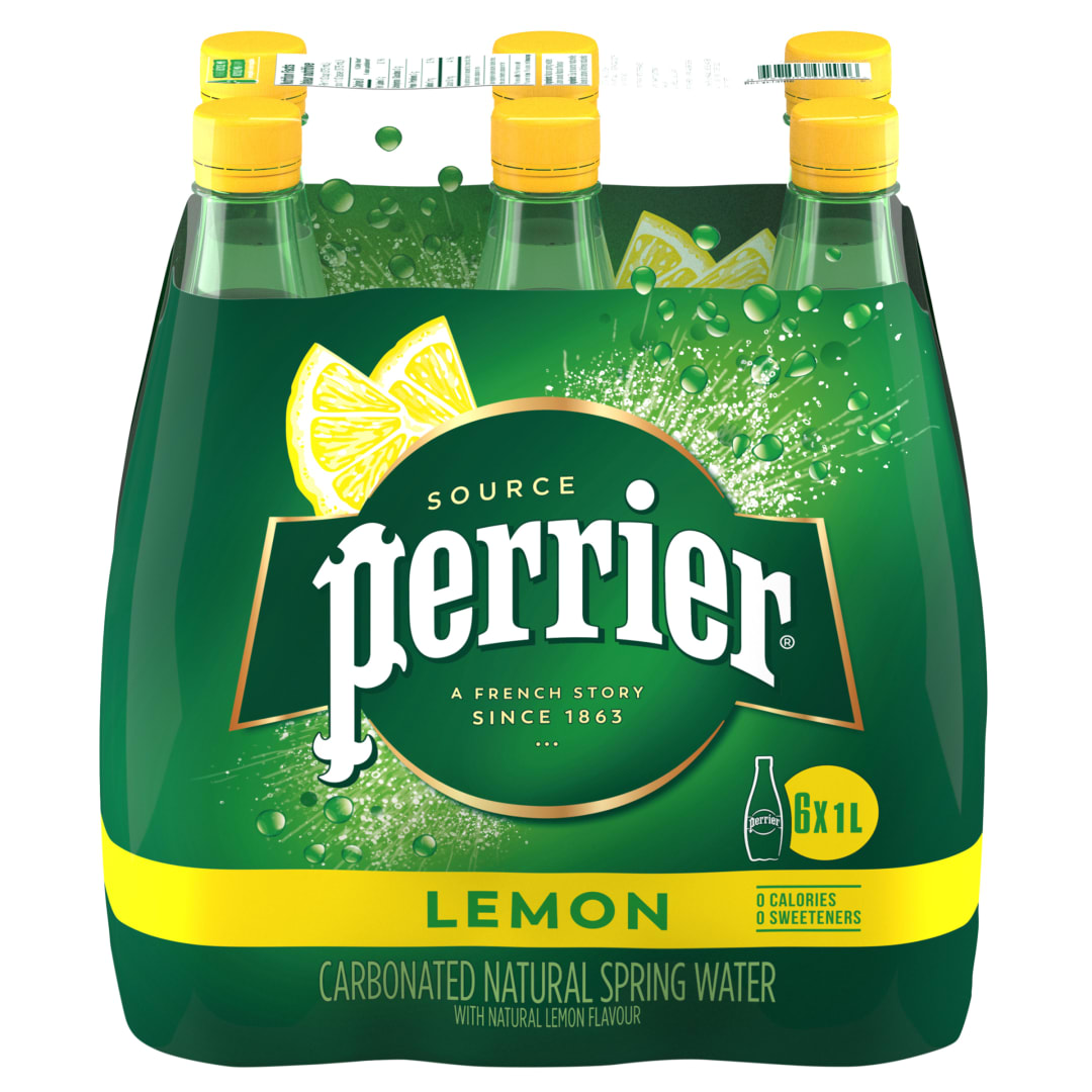 PERRIER Lmn PET 168(6x1L) LCPUS CA
