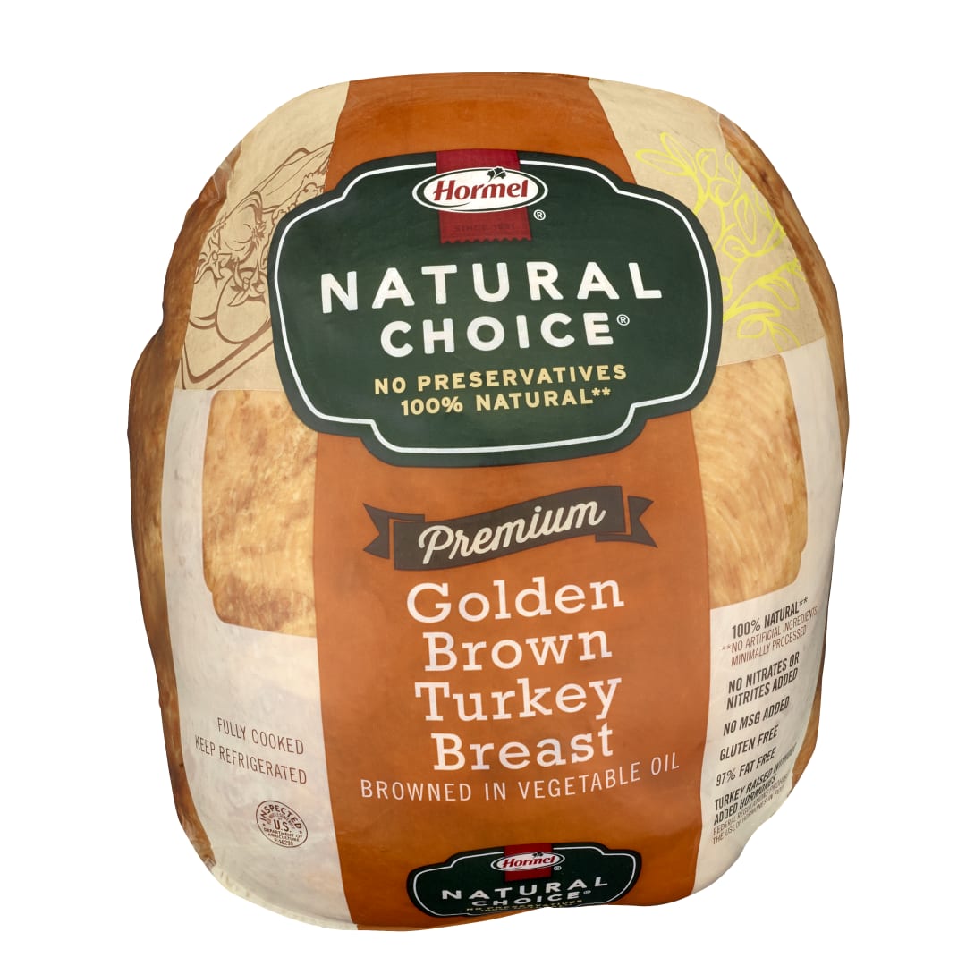 HORMEL NATURAL CHOICE Premium Oil Browned Turkey Breast