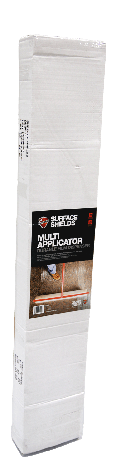 Multi-Applicator for Surface Film, fits 24", 30" and 36" rolls