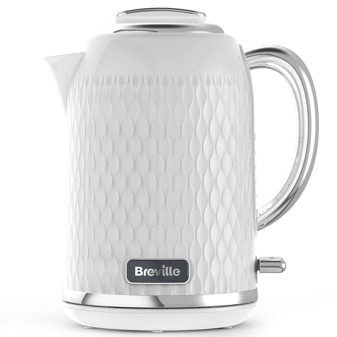 CURVE KETTLE UK WHITE CHROME