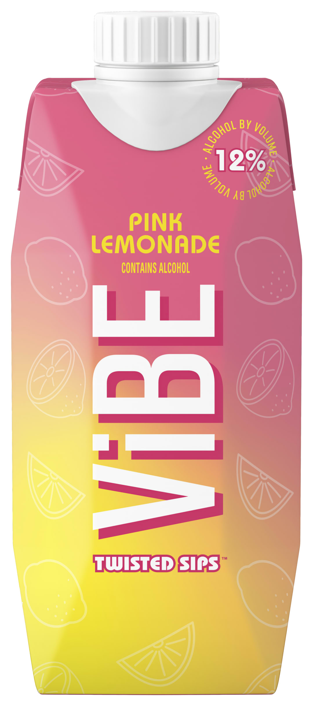 ViBE Twisted Sips Pink Lemonade Tetra 500ml