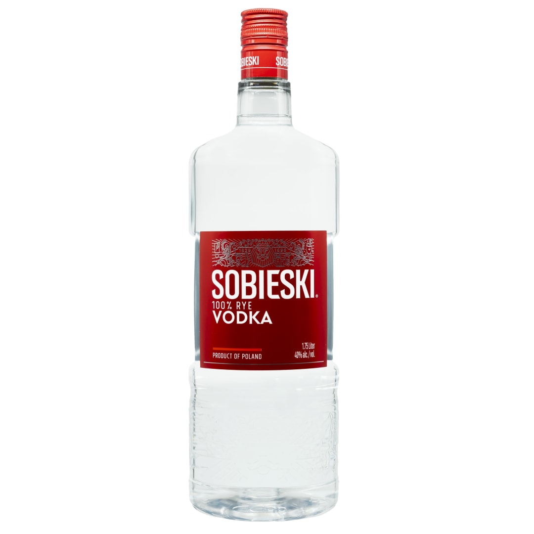 Sobieski 100% Pure Rye Vodka 1.75l 80 Proof