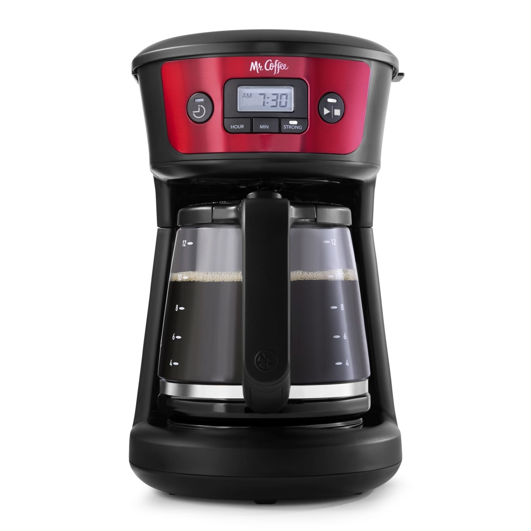 Mr. Coffee® 12 Cup Programmable Coffeemaker with Strong Brew Selector