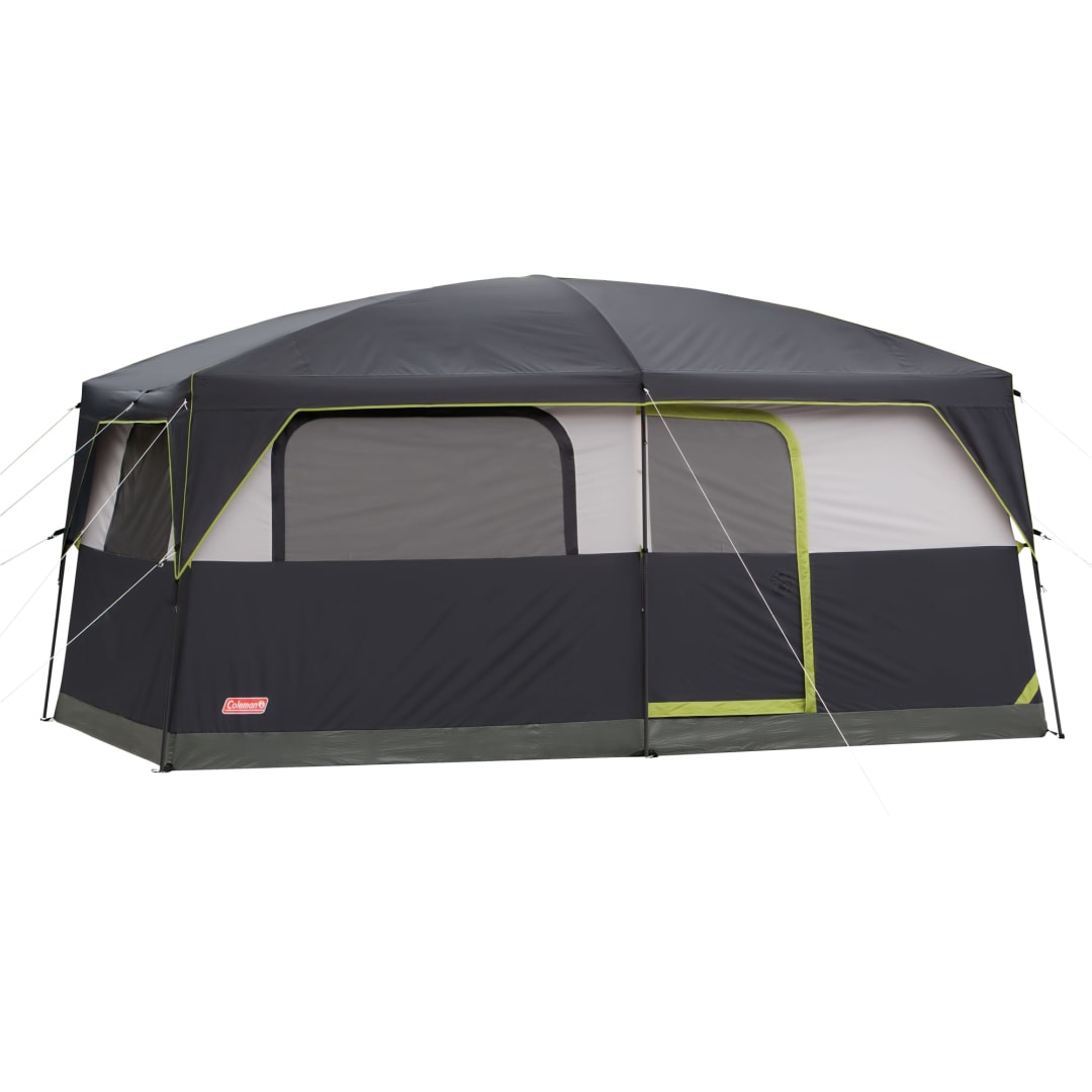 Coleman® 9-Person Prairie Breeze Lighted Cabin Camping Tent