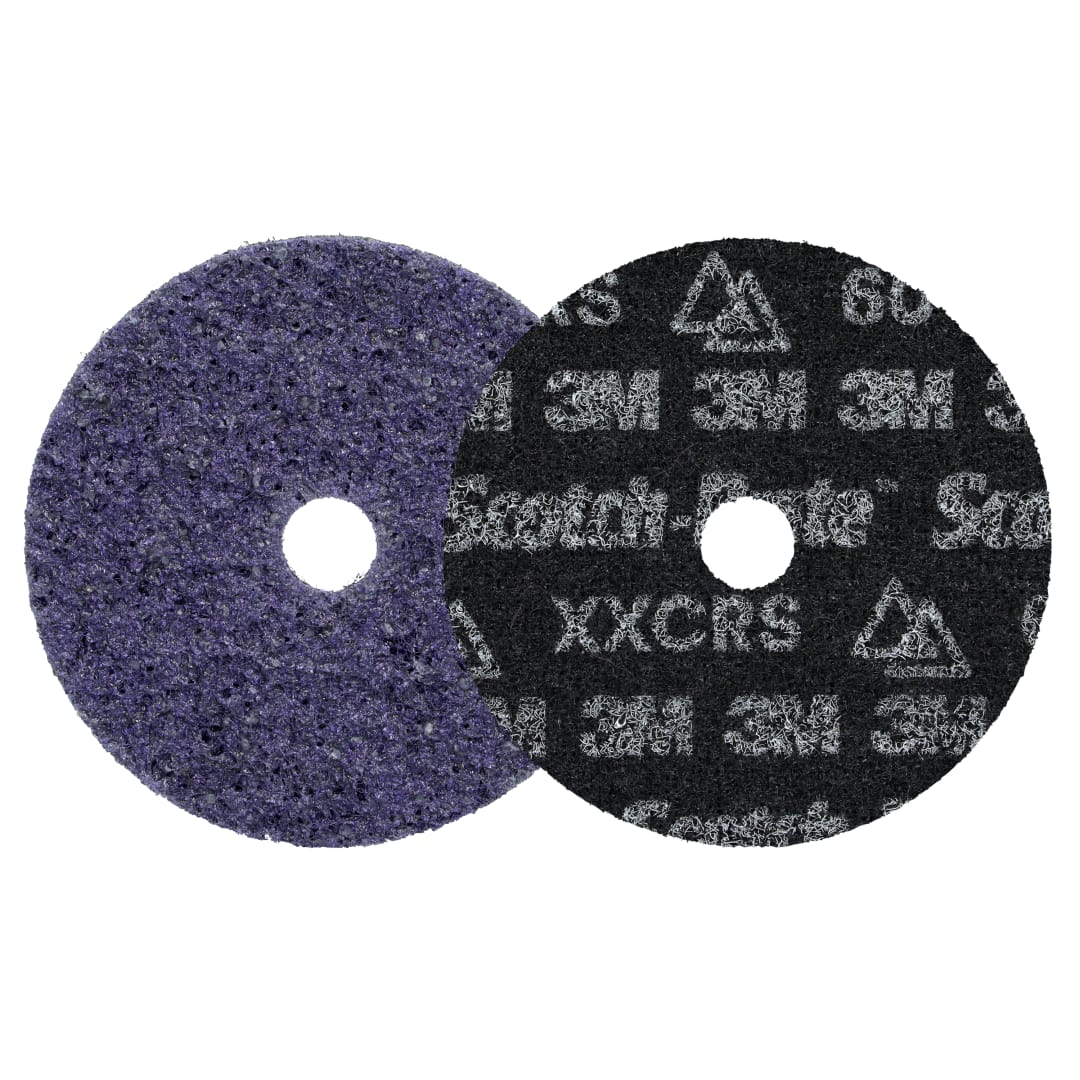 Scotch-Brite™ Hassas Ağır Hizmet Tipi Yüzey Hazırlama Diski, HD-DH, X-Extra Coarse 60+, 102 mm x 16 mm, 100 ea/Case