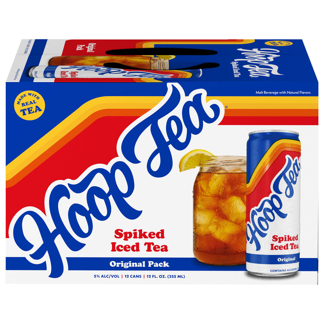 Hoop Tea Original Pack Spiked Iced Tea 12 - 12 fl oz Cans