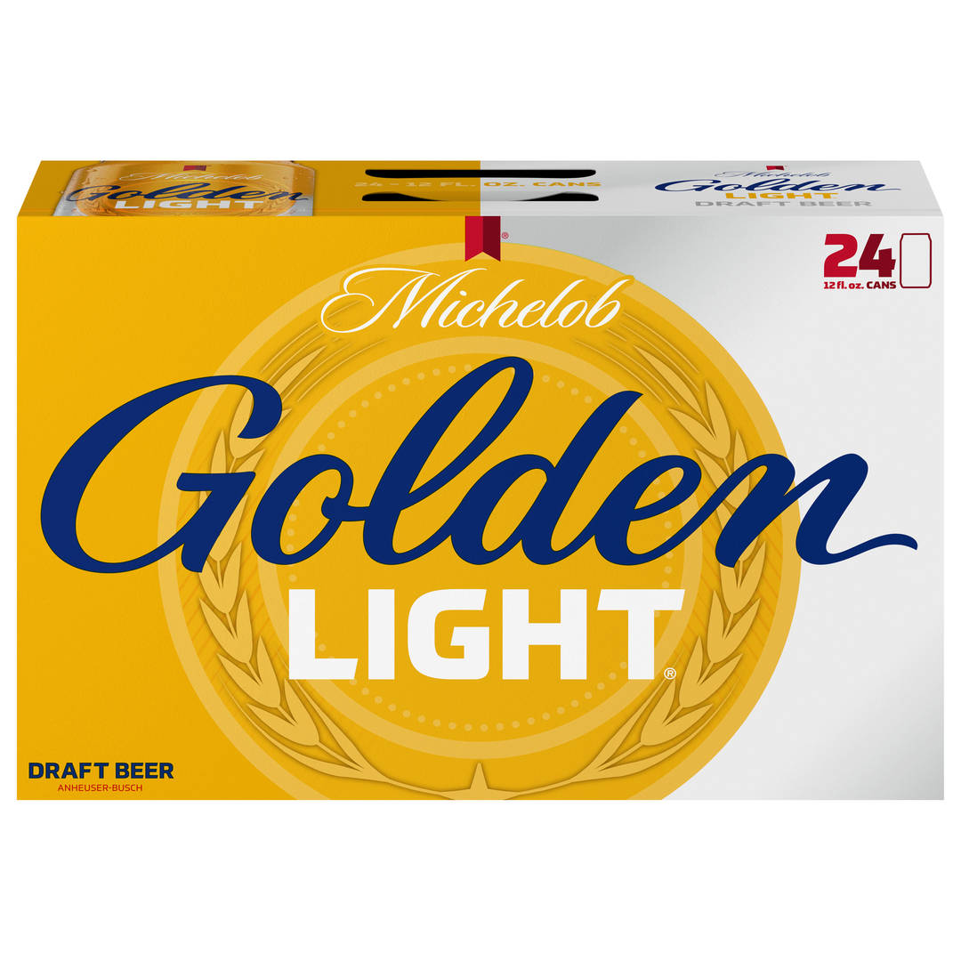 Michelob Golden Draft Light 24x12 oz Can Suitcase CARRIER