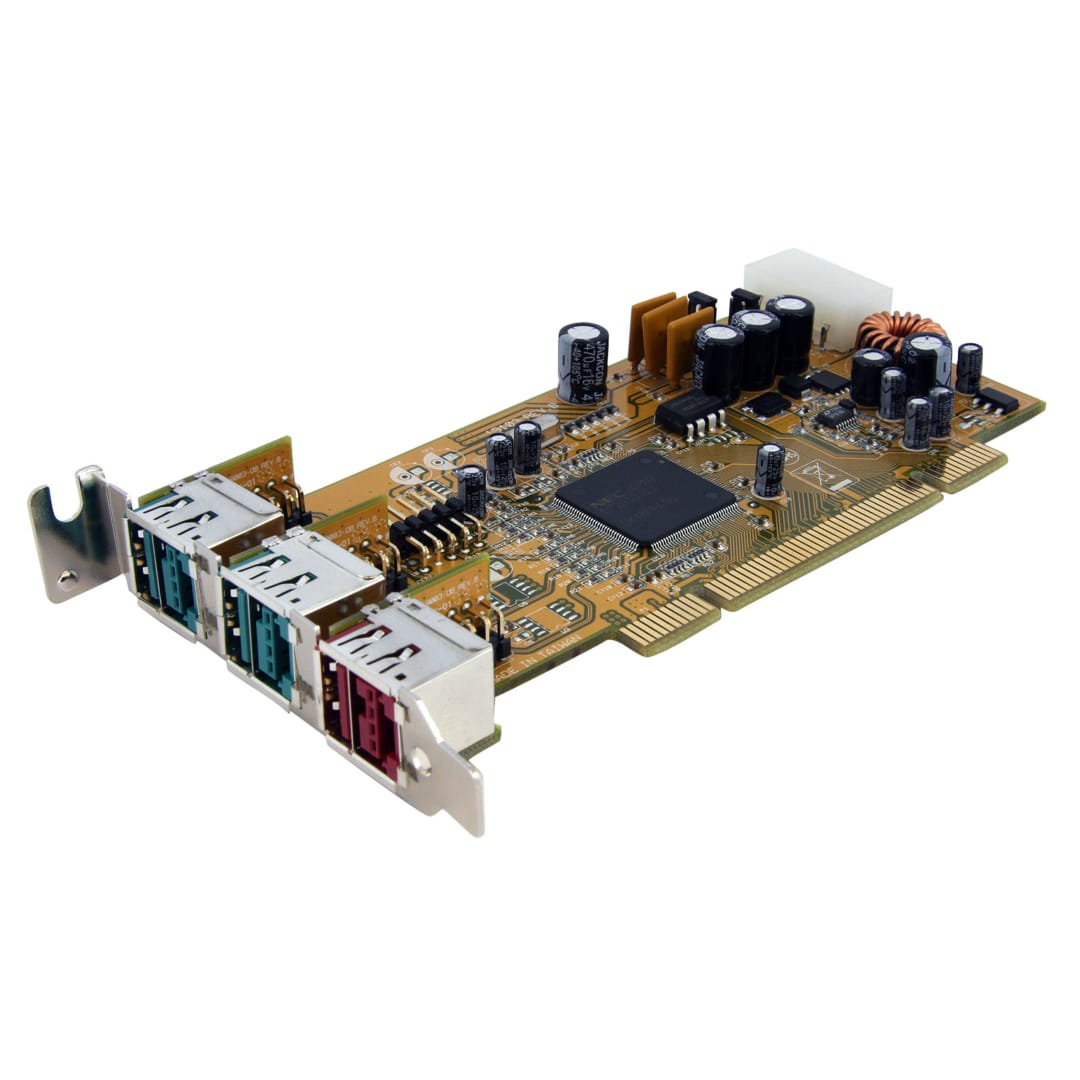 PCI Adapter Card Powered USB Card - USB PlusPower