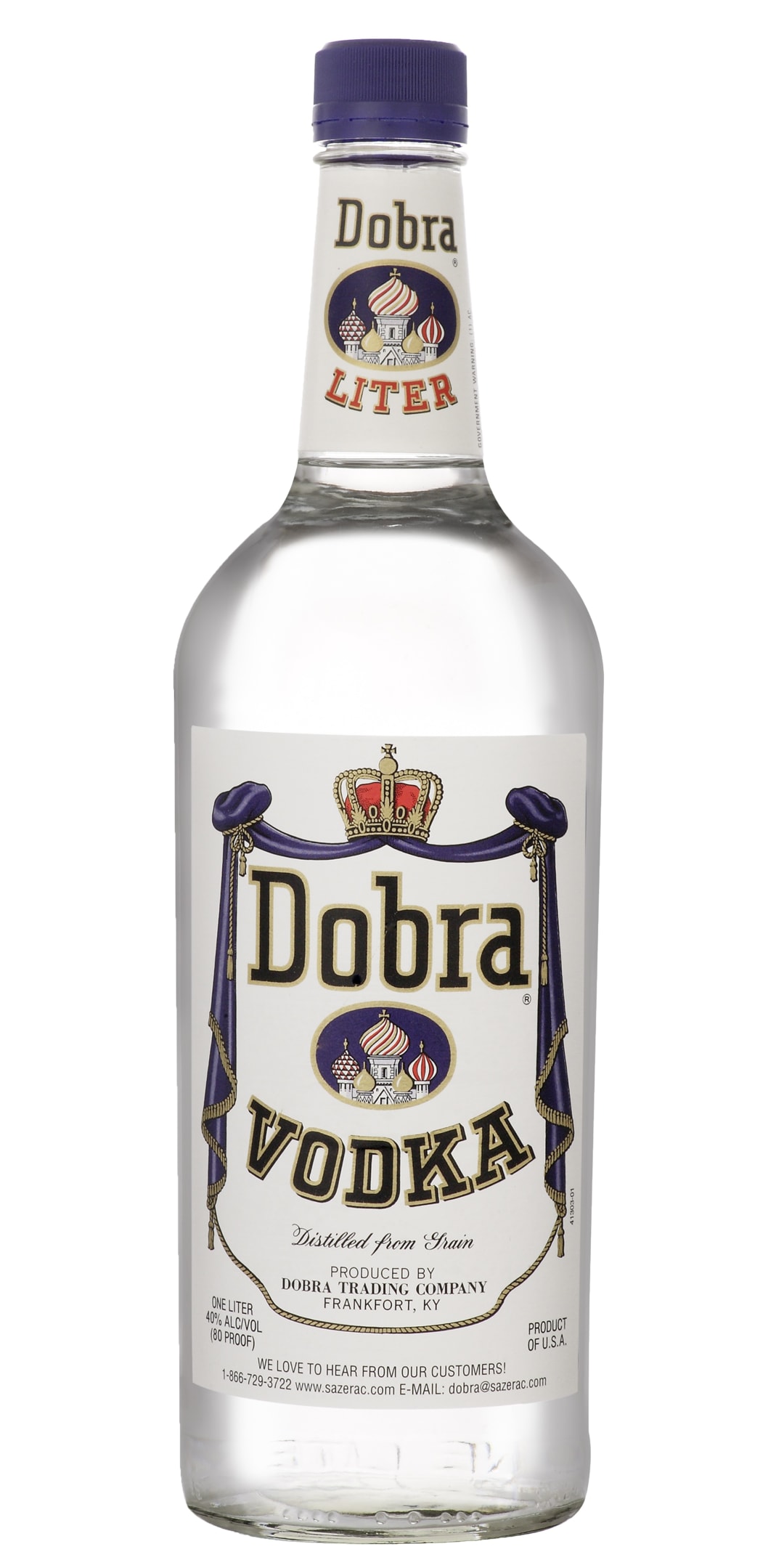 Dobra Vodka 1l 80 Proof