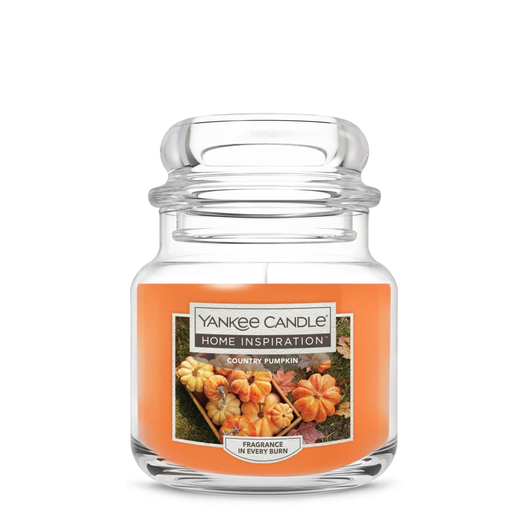 Yankee Candle Home Inspiration Country Pumpkin Medium Jar Candle