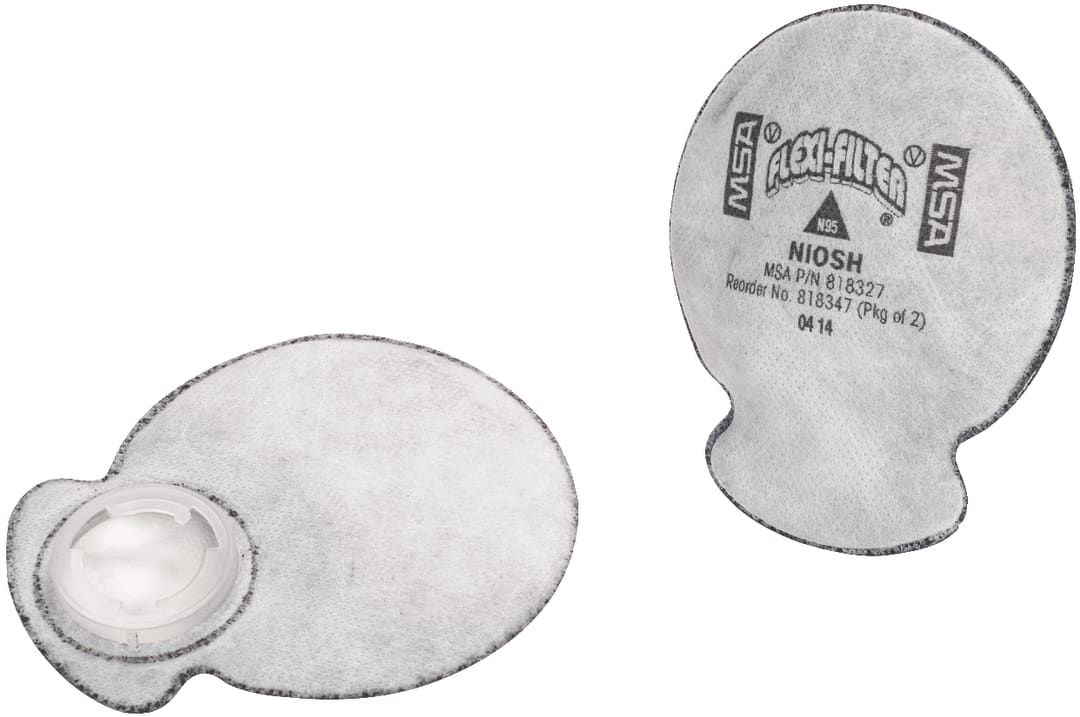 FILTERS,FLEXIBLE, N95/OV/OZONE,2/PKG